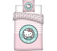 Hello Kitty Set Biancheria Letto Baby 100x140 + 40x60 cm 100% Cotone
