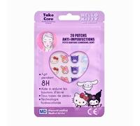 Hello Kitty Set Patch Brufoli - Pimple Patch Invisibili Idrocolloidali - Cerotti Acne Anti Brufoli per Viso Giorno e Notte - Patch Imperfezioni Punti Neri Adolescenti Adulti 20 Pezzi