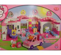 hello kitty shopping center centro commerciale costruzioni bricks blocks hk 8659