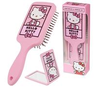 Hello Kitty Spazzole per Capelli Donna Adolescenti Ragazza, Accessori Capelli Set (Rosa Hello Kitty 2 Pz)