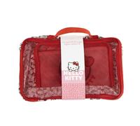 Beauty case da viaggio Hello Kitty | Set di astucci da trucco con disegno Kawaii per ragazze e donne