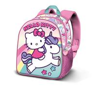 Hello Kitty Unicorn-Zainetto 3D Elite, Rosa, 25 x 30 cm, Capacità 7 L