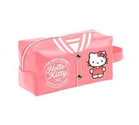 Hello Kitty Varsity-Borsa da Toilette da Viaggio Brick PLUS, Rosa, 27 x 13 cm