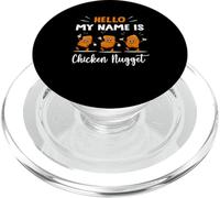 Hello My Name Is Chicken Nugget Costume di Halloween per bambini PopSockets PopGrip per MagSafe