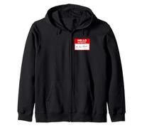 Hello My Name is... Mr. Bus Driver - Men's Cute School Felpa con Cappuccio