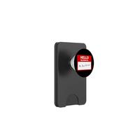 Hello My Name is... Mr. Bus Driver - Men's Cute School PopSockets PopWallet per MagSafe