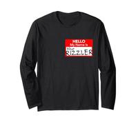 Hello My Name is The Rizzler - Divertente costume per Halloween Maglia a Manica