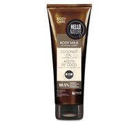 Hello Nature Body Milk Lotion per la cura del corpo con olio di cocco