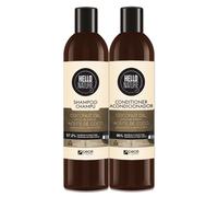 Hello Nature Hair Care Set Shampoo e Balsamo con Olio di Cocco per la
