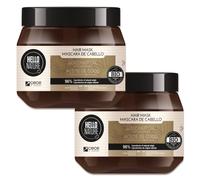 Hello Nature Maschera per capelli con olio di cocco, cura dei capelli