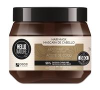 Hello Nature Maschera per capelli con olio di cocco, cura dei capelli