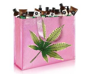 Hello Nature Set regalo per la cura dei capelli e del corpo Cannabis p