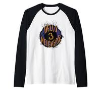 Hello Neighbor 3 - Classic Logo Design Maglia con Maniche Raglan