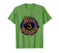 Hello Neighbor 3 - Classic Logo Design Maglietta