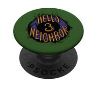 Hello Neighbor 3 - Classic Logo Design PopSockets PopGrip Adesivo