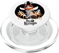 Hello Neighbor - Masked Cat on White PopSockets PopGrip per MagSafe