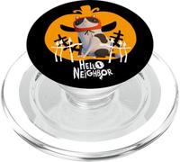 Hello Neighbor - Masked Cat on White PopSockets PopGrip per MagSafe