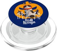 Hello Neighbor - Masked Cat on White PopSockets PopGrip per MagSafe