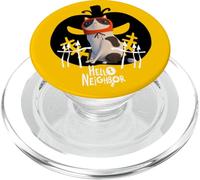 Hello Neighbor - Masked Cat on White PopSockets PopGrip per MagSafe