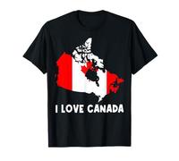 Hello Ottawa I Love Canada Mappa Bandiera Orgoglioso Canadese Mamma papà Maglietta