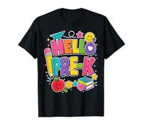Hello Pre-K Back To School Pre-Kindergarten Teacher Student Maglietta