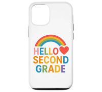 Hello Second Grade Fun Back-to-School Tees bags and decor Custodia per iPhone 12/12 Pro