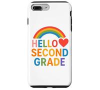 Hello Second Grade Fun Back-to-School Tees bags and decor Custodia per iPhone 7 Plus/8 Plus