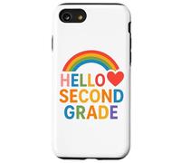 Hello Second Grade Fun Back-to-School Tees bags and decor Custodia per iPhone SE (2020) / 7/8