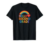 Hello Second Grade Fun Back-to-School Tees Bags And Decor Maglietta