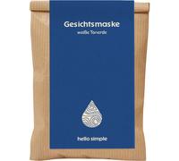 Hello Simple Argilla Bianca Zero Rifiuti 100 g - Maschera Viso