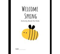 Hello Spring Children's Activity Book