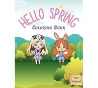 Hello Spring Coloring Book