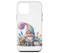 Hello Spring Gnome Graphic For Gnome Lovers Cute Flower Custodia per iPhone 12 mini