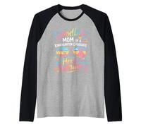 Hello Summer Happy Last Day of School Teacher Student Maglia con Maniche Raglan