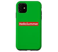 Hello Summer School is Out and I am Ready for Fun and Summer Custodia per iPhone 11