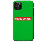 Hello Summer School is Out and I am Ready for Fun and Summer Custodia per iPhone 11 Pro Max
