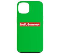 Hello Summer School is Out and I am Ready for Fun and Summer Custodia per iPhone 13