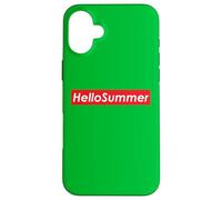 Hello Summer School is Out and I am Ready for Fun and Summer Custodia per iPhone 16 Plus