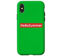 Hello Summer School is Out and I am Ready for Fun and Summer Custodia per iPhone X/XS
