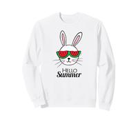 Hello Summer Vacation, Simpatico Design a Forma di Coniglietto Felpa