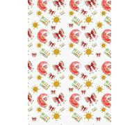 Hello Summer Watermelon Notebook Cute Summer Journal | 120 pages Lined Notebook | Fun Fruit Pattern | Gift for Girls, Teens & Women: Bright & Playful ... with Watermelon Bows and Sunshine Design