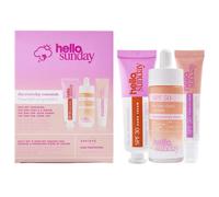 hello sunday Kit dei prodotti più venduti della linea Everyday Essentials (crema mani 30 ml + balsamo per le labbra 15 ml + siero 30 ml)