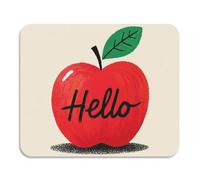 Hello - Tappetino scolapiatti per piatti, antiscivolo, assorbente, in terra di diatomee, 60 x 50 cm, colore: rosso