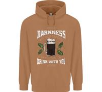 Hello Tenebre My Old Friend Divertente Guiness Uomo Felpa