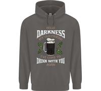 Hello Tenebre My Old Friend Divertente Guiness Uomo Felpa