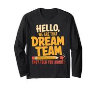Hello We Are That Sped Team They Told You About Back School Maglia a Manica