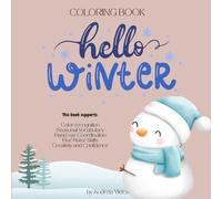 Hello Winter: Coloring Book for Toddlers