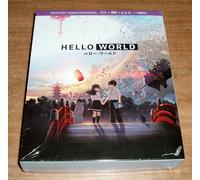 HELLO WORLD EDIZIONE COLLEZIONISTA BD+DVD+B.S.O.+LIBRO+POSTALI NUOVO R2