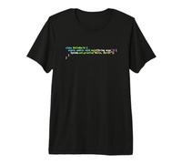 Hello World Java Code - Scura sintassi Scheme Coder Design Maglietta Premium