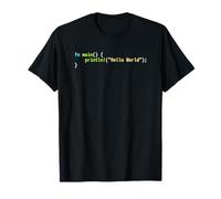 Hello World Rust Code - Schema di sintassi oscura Maglietta